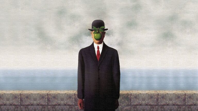 Le fils de l'homme, de René Magritte.