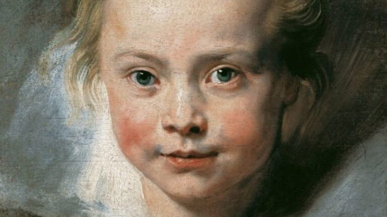 Rubens: «Mi hija Clara»